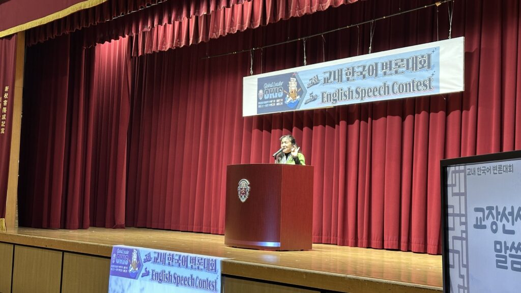 弁論大会の様子1